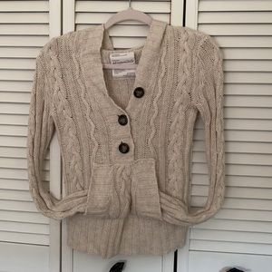 Aeropostale Cable Sweater (S)